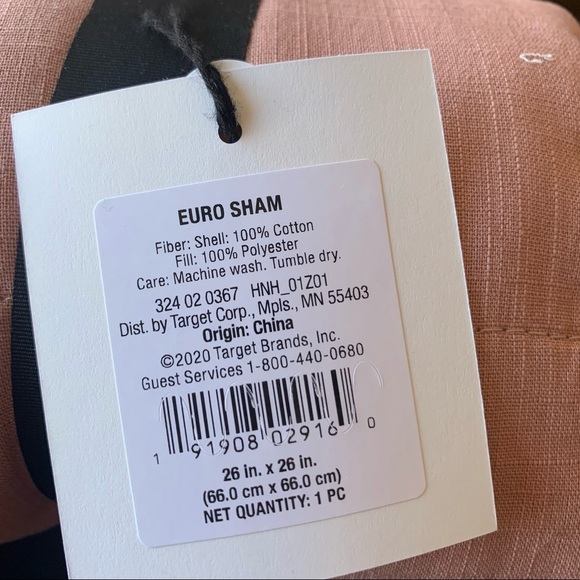 COPY - Hearth & Hand with Magnolia Euro Pillow Sham Copper - Picture 1 of 3